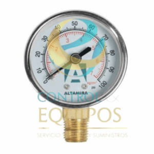 MANOMETRO 0-100PSI SECO MAN0-100SS