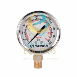 manometro 0-200psi glicerina